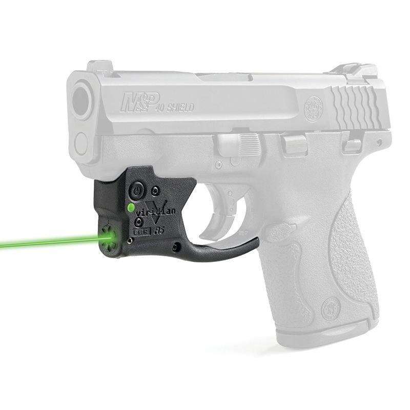 Sights Lasers Viridian Green Laser Ready Series Reactor 5 Gen 2 Green laser sight S&W M&P Shield  ECR w/ Holster